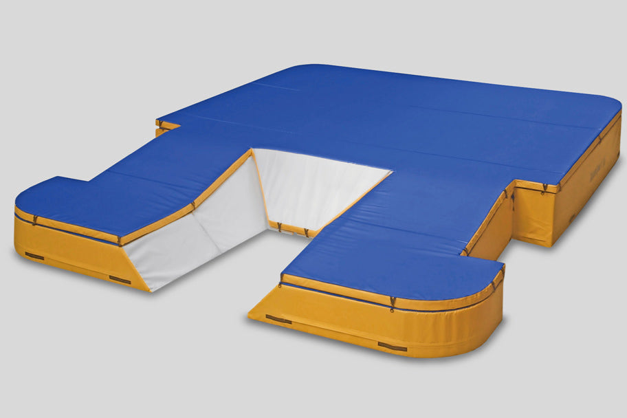 Landingsmatte for stavsprang