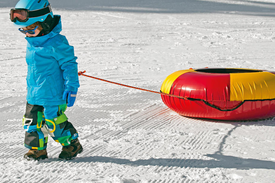 Oppblüsbar Donut for snø aktiviteter