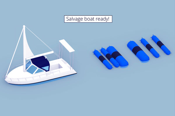 Oppblåsbare løfte-rulle-flyte-puter