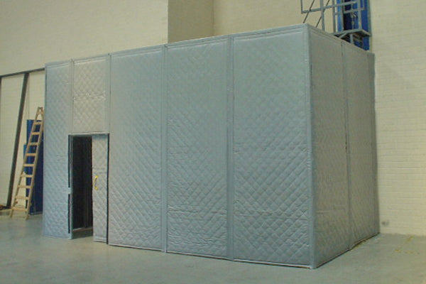 Mobile støyskjermer for støyreduksjon