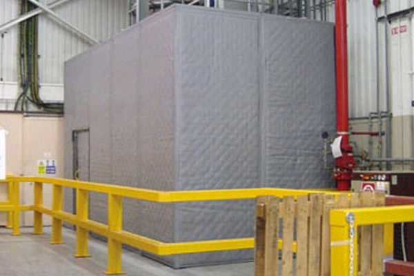 Mobile støyskjermer for støyreduksjon