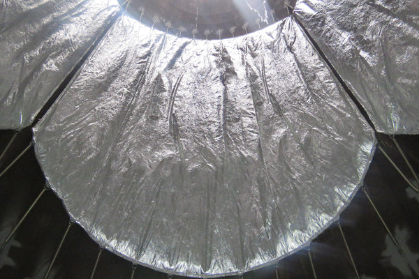 Oppblåsbar CO2-utslippsreduserende ventil