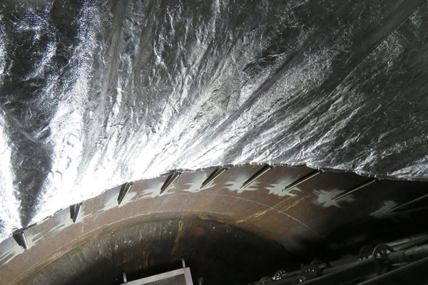 Oppblåsbar CO2-utslippsreduserende ventil