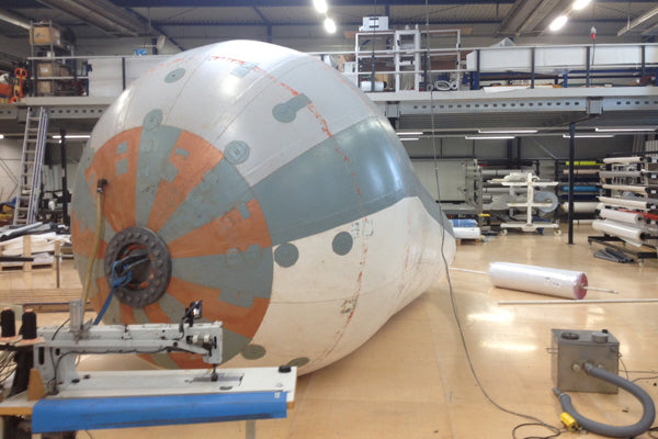 Heavy duty undervanns løfte poser for industriell bruk