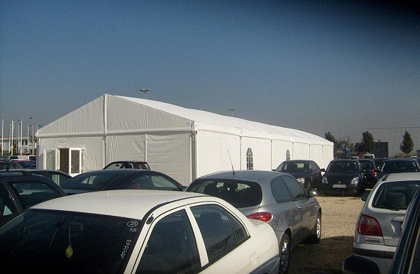 Telt med aluminiums ramme