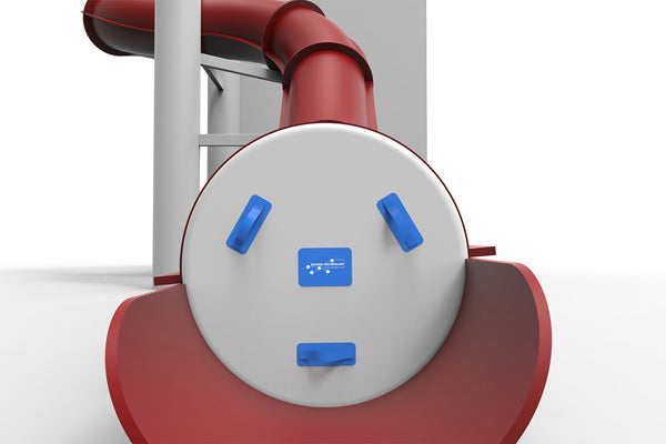 Oppblåsbare skyve pakninger for sklier/ svømmebassenger