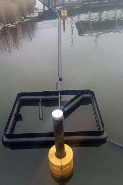 Søppel oppsamling for strandlinjer