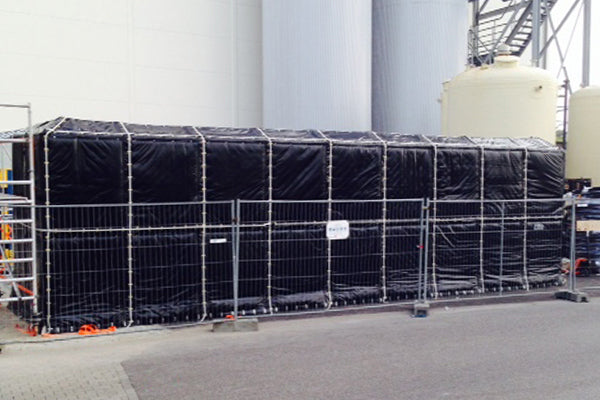 Mobile støyskjermer for støyreduksjon