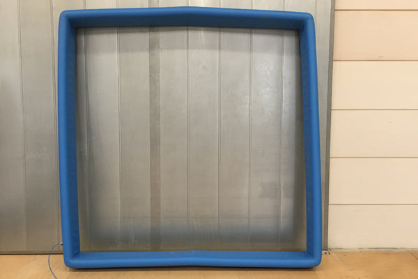 Oppblåsbare tetninger for sikker tømming av lastebiler