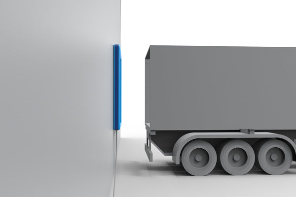 Oppblåsbare tetninger for sikker tømming av lastebiler