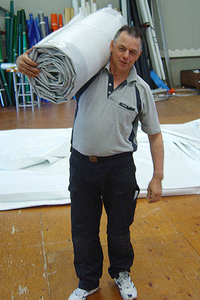 Mobile oppblåsbare lyd skjermer