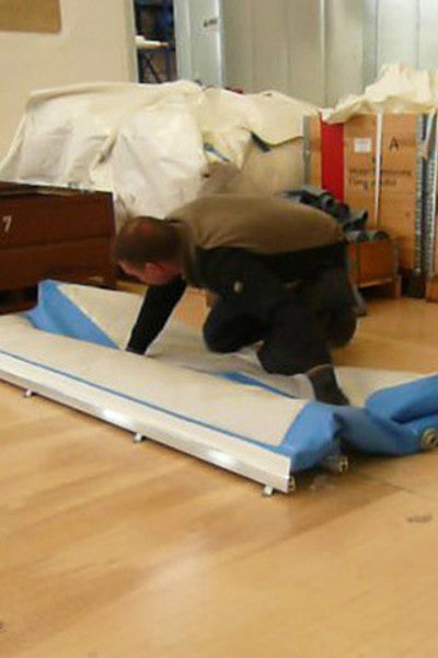 Mobile oppblåsbare lyd skjermer