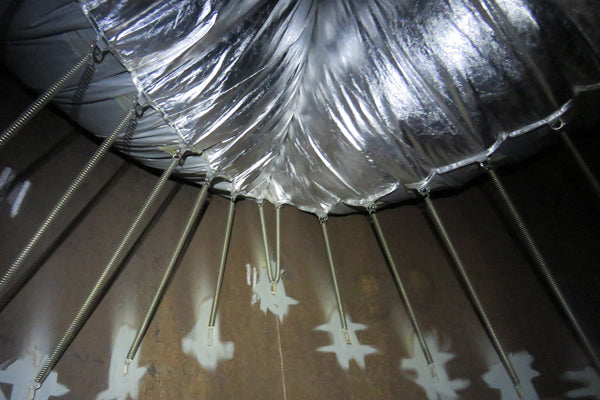 Oppblåsbar CO2-utslippsreduserende ventil