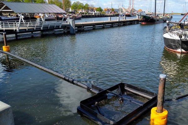 Søppel oppsamling for strandlinjer