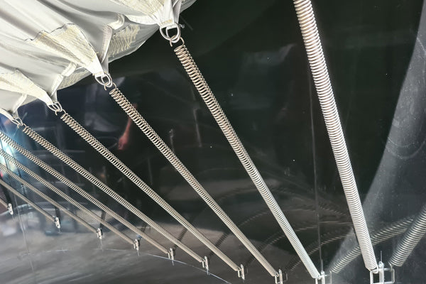 Oppblåsbar CO2-utslippsreduserende ventil