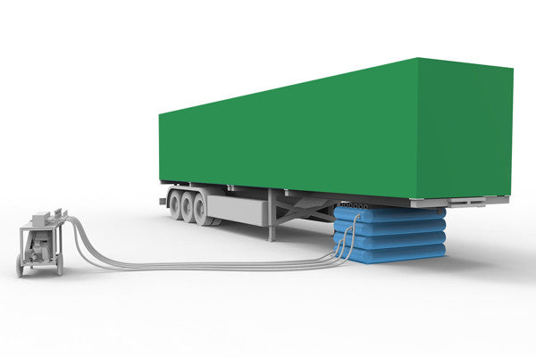 Løfteanordning for tilhengere/trailere