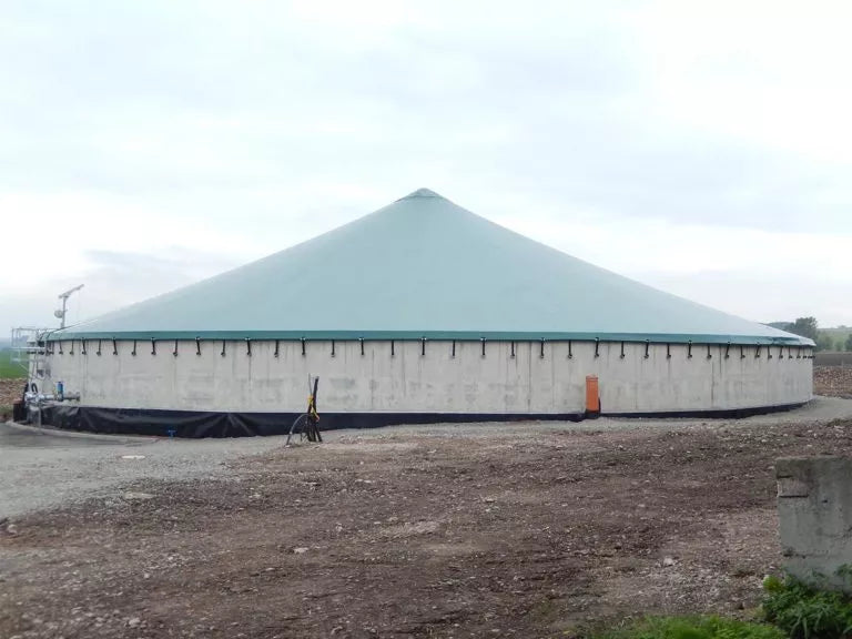 Lys styrings telt med galvanisert senter søyle og kraftig lystett duk leveres opp til 40 meter i diameter