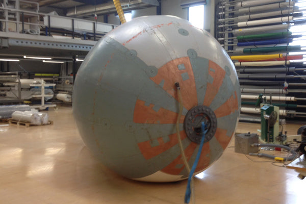 Heavy duty undervanns løfte poser for industriell bruk