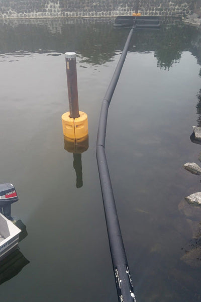 Søppel oppsamling for strandlinjer