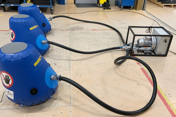 Landings puter for prefabrikkerte paneler