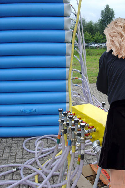 Løfte- og støttesystemer for berging av fly og andre komplekse prosjekter