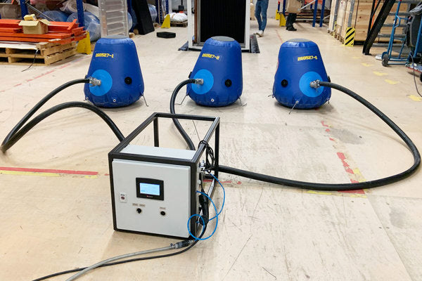 Landings puter for prefabrikkerte paneler