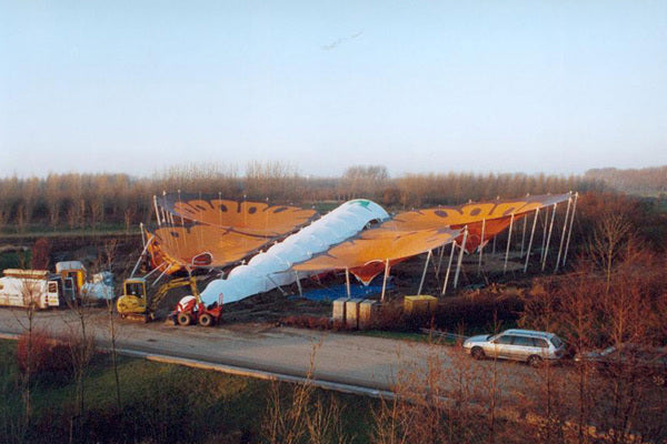 Arkitektoniske Lettvekt strukturer i tekniske tekstiler
